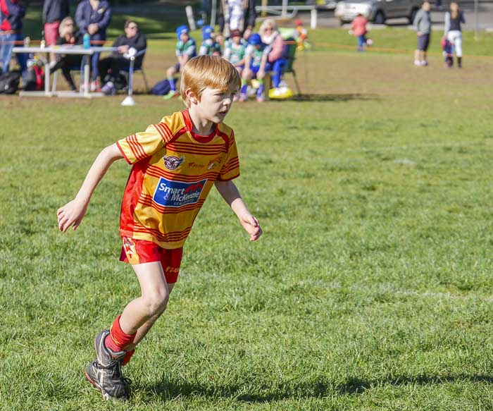 Here’s our wee man, here’s primed and ready for the final match of the season this weekend.